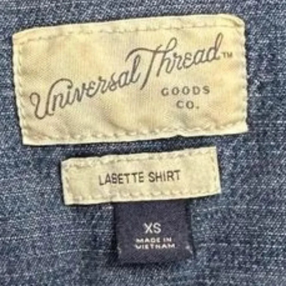 Universal Thread Denim Shacket – Button-Up Utility Style, Women’s XS #0853 - Picture 3 of 4